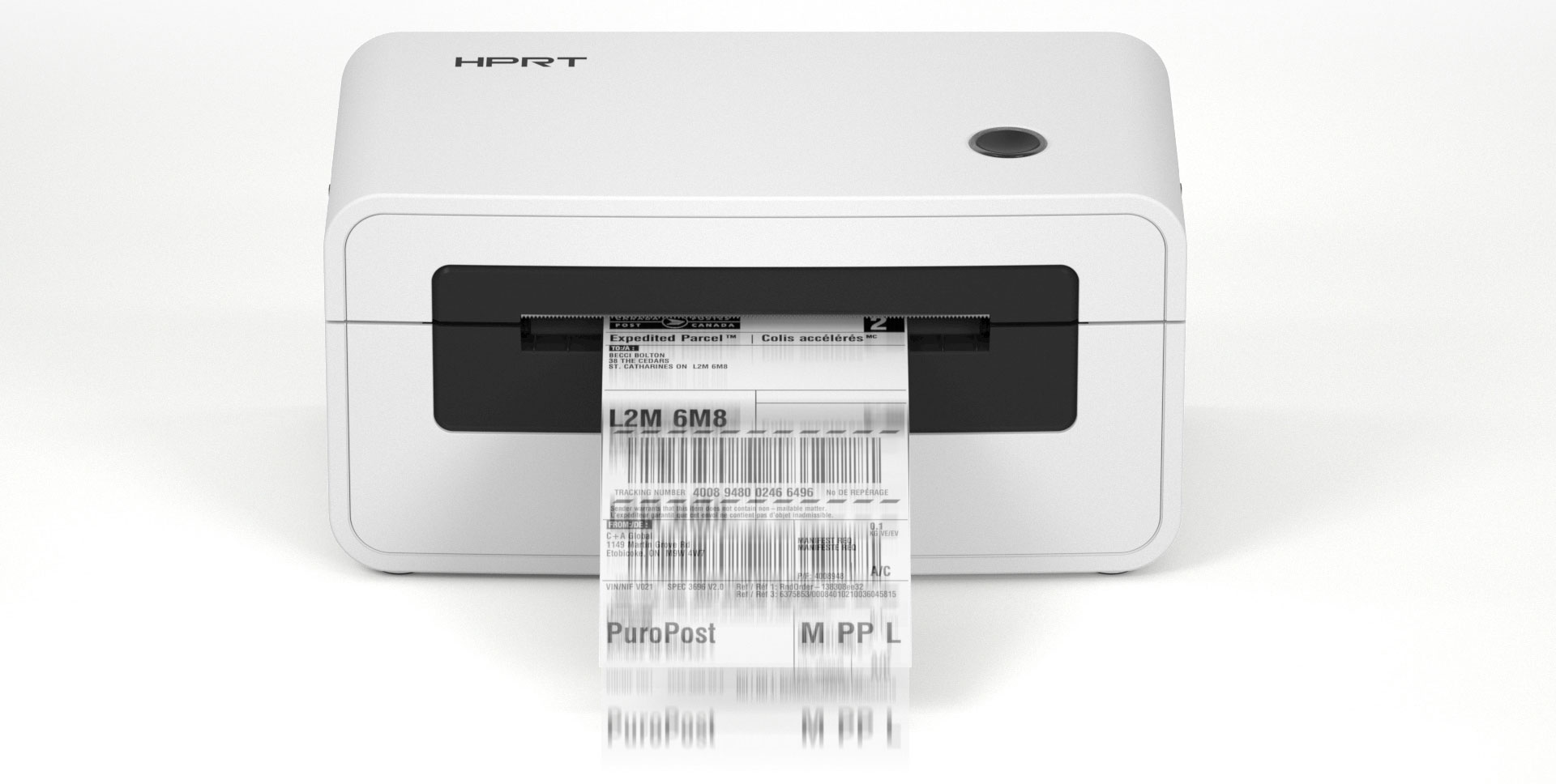 FedEx label printer