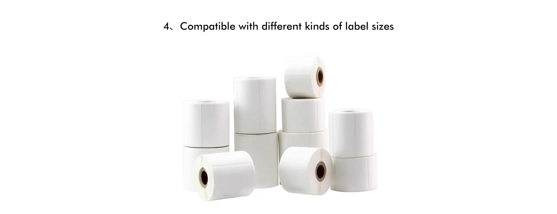 multiple sizes label printer