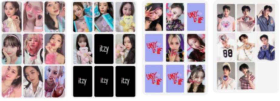 K pop photocards on Etsy