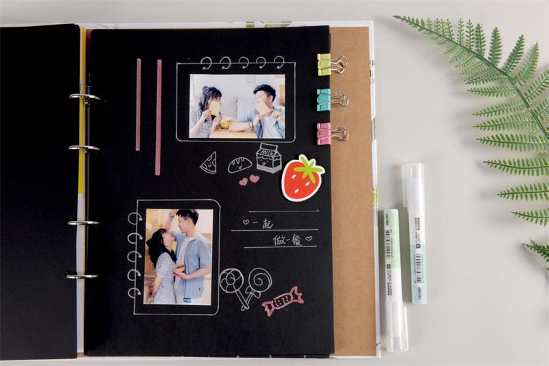 making photo albums with HPRT CP4100 compact photo printer