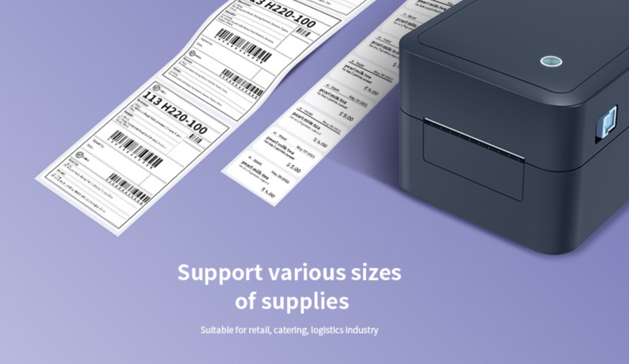 HPRT SL32 thermal barcode printer pirnts barcodes and labels